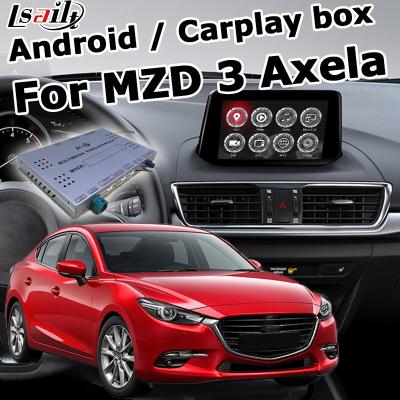 China Mazda 3 Axela carplay Interface Android Navigation Box With Mazda Knob Control Facebook for sale