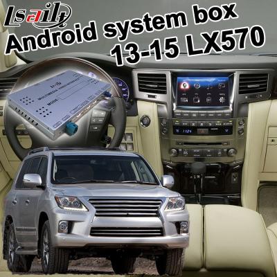 China Lexus LX570 2013-2015 Android auto carplay video interface navigation box optionl wireless carplay for sale