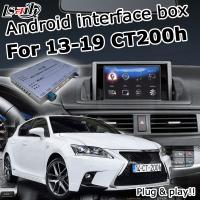 China Auto androide carplay 2011-2019 del interfaz video de la velocidad rápida de la caja 3GB RAM de la navegación del coche de Lexus CT200h en venta