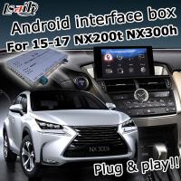 China Lexus NX200t NX300h GPS Navigation Box knob touchpad control waze youtube carplay android auto for sale
