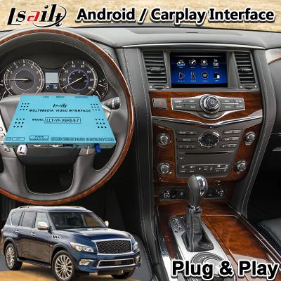 China Lsailt Android Carplay interface multimídia para Infiniti QX80 QX56 QX60 QX70 à venda