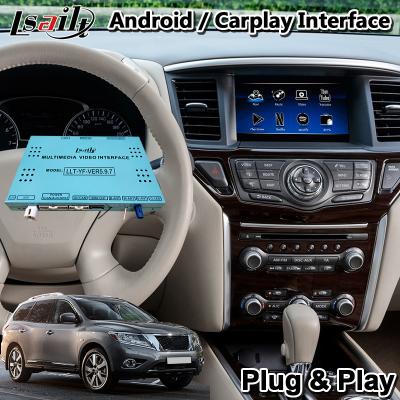 Chine Interface vidéo multimédia Lsailt Android Carplay pour Nissan Pathfinder R52 2014-2018 à vendre