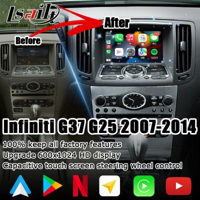 China GPS Navigation NISSAN Multimedia Interface Android Carplay 1.8G For Infiniti G37 G25 for sale