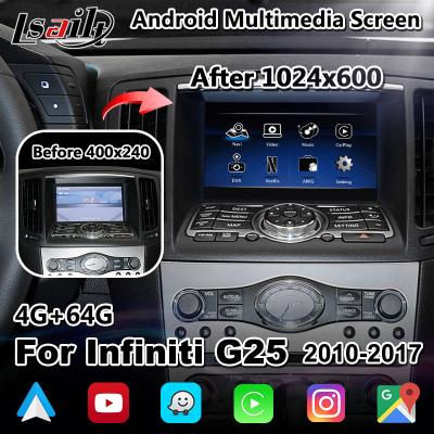 China Lsailt 7 Inch Car Multimedia Display Carplay Screen For Infiniti G25 Q40 Q60 for sale