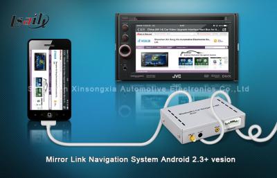 China Caixa de relação do espelho do carro DVD JVC/navegação de GPS caixas para o pioneiro com Bluetooth à venda