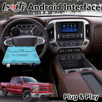 China Interface Android Carplay Para Chevrolet Silverado Tahoe Mylink System 2014-2019 à venda