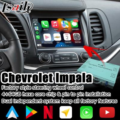 China 4+64GB Chevrolet Impala Android Navigation Box carplay android auto Mirror Link real time Navigation for sale