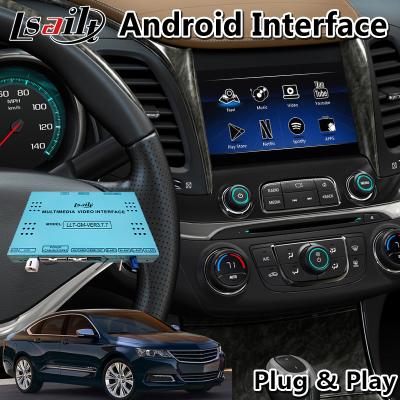 China Interfaz video del coche de Chevrolet, multimedias Carplay de Android para Impala/suburbano en venta