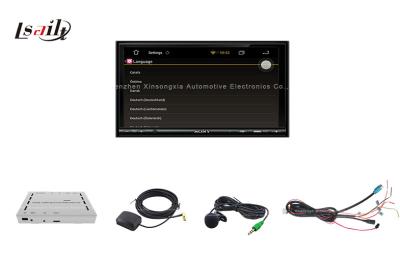 China Android 4.2 / 4.4 car gps navigation Support TMC / WIFI Network for  DVD Player for sale