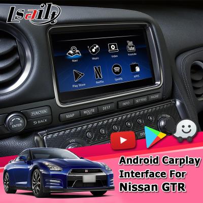 Китай ROM Nissan GT-r R35 RAM 32GB коробки 3GB навигации андроида вида сзади с Carplay опционным продается