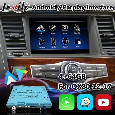 China Android Multimedia Navigation Interface for Infiniti QX80 With Wireless Android Auto Carplay for sale