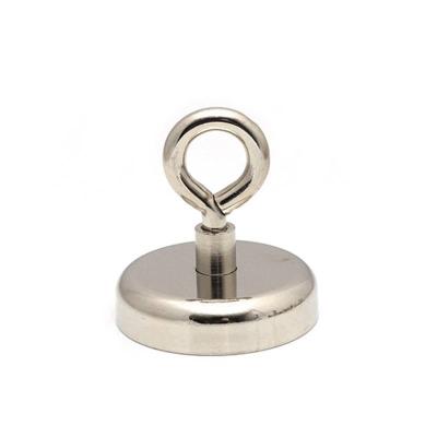 China N52 Strong Magnetic Iron Metal Circular Closed Magnetic Hooks for sale