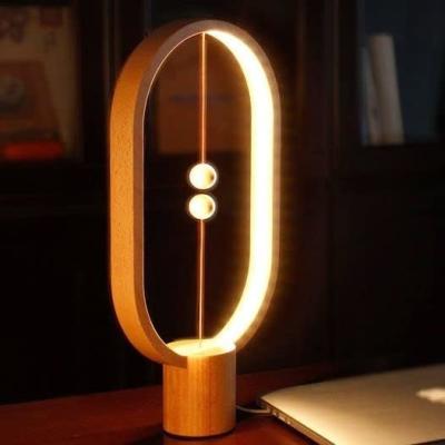 China 3 Level Brightness Rechargered Magnetic Balance Lamp With Touch Dimmer for sale