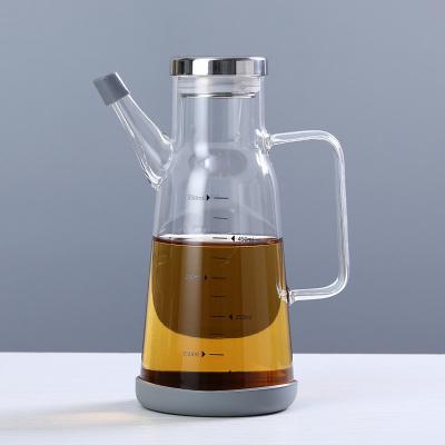 Chine Cuisine légère inodore 550ml 750ml d'Olive Oil Container Glass For à vendre