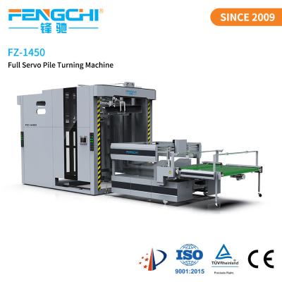 China Multi Layer Paper Flip Flop Palletizing Machine Paper Pile Stacking Machine for sale