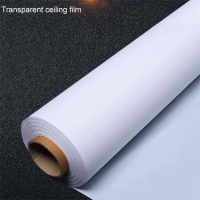 China Tecido decorativo de filme de alongamento de tecto de 0,2 mm a 0,5 mm de espessura à venda