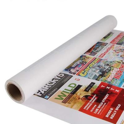 China Impressão em papel Inkjet Banner Media Outdoor Creative Inkjet Vinyl Media à venda