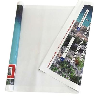 China 24 polegadas de jato de tinta impresso vinil durável brilhante jato de tinta vinil rolos de mídia à venda