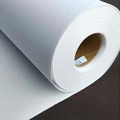 China 24 pulgadas 36 pulgadas papel de lona para imprimir para impresoras de inyección de tinta Medios 1.6m 130gm en venta