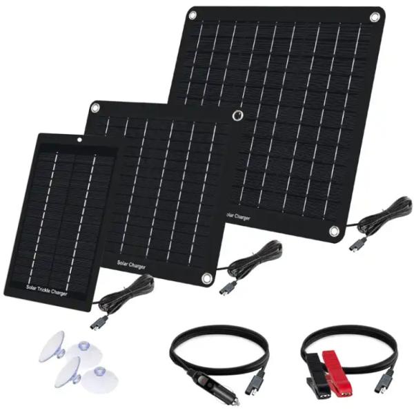 Quality 5W Solar Battery Charger Panel Kit Monocrystalline Portable For Car for sale