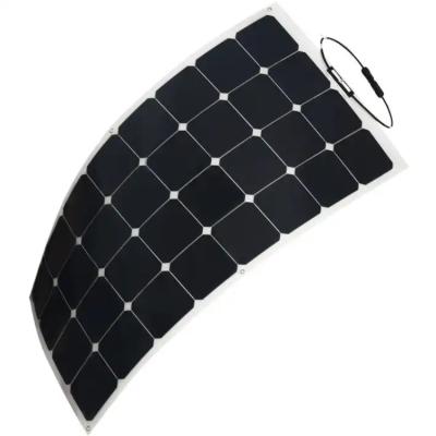 China Painel solar fotovoltaico flexível multifuncional 12V 24V 110W para carro casa barco à venda