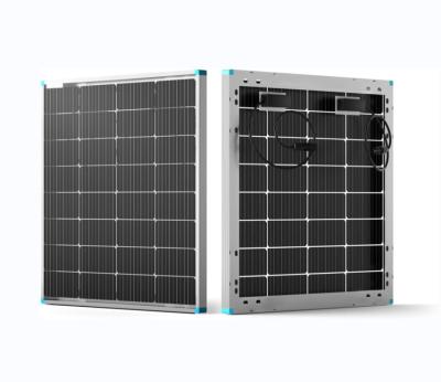China 115 Watt 12 Volt Rigid Solar Panel Monocrystalline Solar Module Cell Power for sale