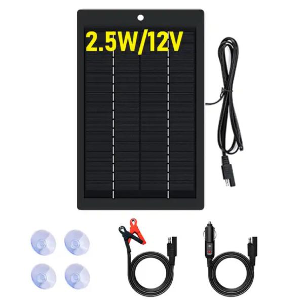 Quality IP67 Waterproof 12V Usb Solar Battery Charger Solar Panel Charger for sale