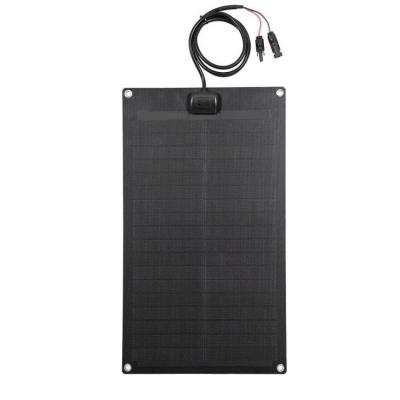 China Lightweight Flexible Solar Panels ETFE Black PERC Monocrystalline For RV for sale