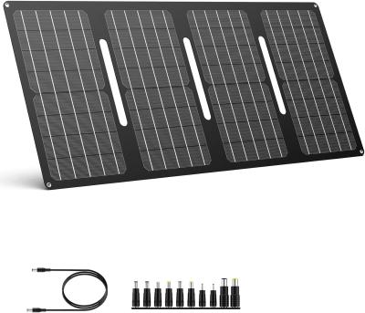 China 40W Portable Solar Panel 15V DC Outlet for Outdoor Camping Hiking for sale