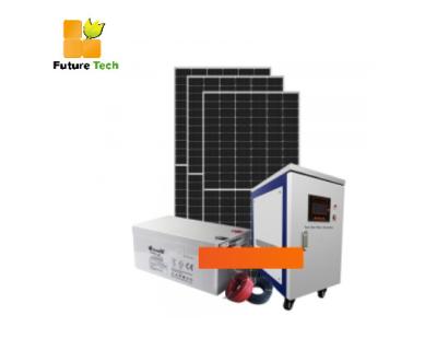China FT57600 50kw zonne-energiesysteem zonnepanelenkit 50kva 50kw op het net zonnepanelenysteem Te koop
