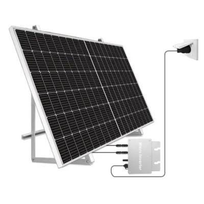 Cina Sistema di moduli fotovoltaici monocristallini per pannelli solari da 600W su rete in vendita