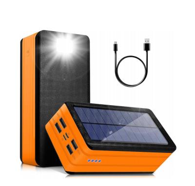 China Wireless Portable Solar Battery Bank Phone Charger 50000mAh Power for sale