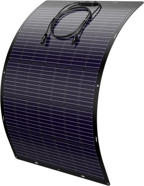 Quality 120W 21.7V Flexible Thin Film Solar Cell panels Bendable For Motorhome Caravan Camper Boats Roofs for sale