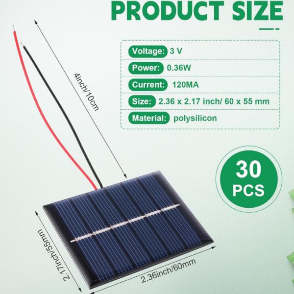 Quality Polycrystalline Portable Flexible Solar Panel Cells System 120MA For Flashlight for sale
