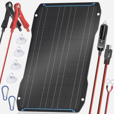 Chine Résistant à l'eau 30 Watt Panneau solaire flexible Chargeur de batterie de voiture Portable à vendre