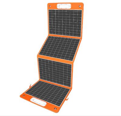 China Cargador de paneles solares plegables de 18V 100W personalizado con salida de CC en venta