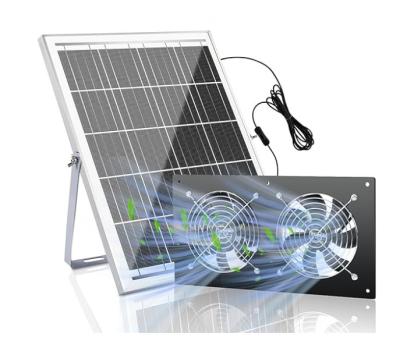 China FTB20 Kit de paneles solares al aire libre con ventilador de escape para gallinas IP65 a prueba de agua en venta