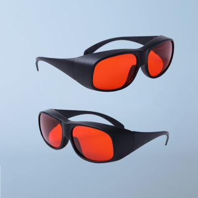 China Optical Density 540nm OD7 Green Laser Protective Glasses For UV for sale