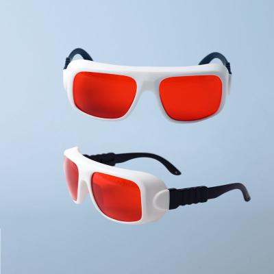 China Medicine Industry 445nm Laser Safety Glasses OD7 Anti Ultraviolet for sale
