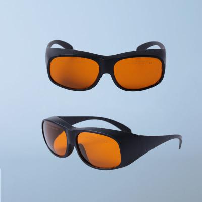 China Eye Protection 532nm 1064nm UV Laser Safety Glasses For 2 Line YAG / KTP Q Switched for sale