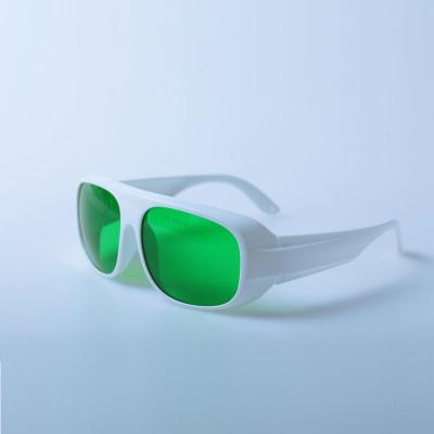 China White Frame 52 650nm Laser Safety Goggles infrared Polycarbonate for sale