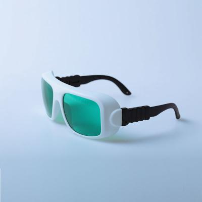China Adjustable Frame Laser Proof Goggles 800nm Laser Safety Glasses For Diode Laser for sale