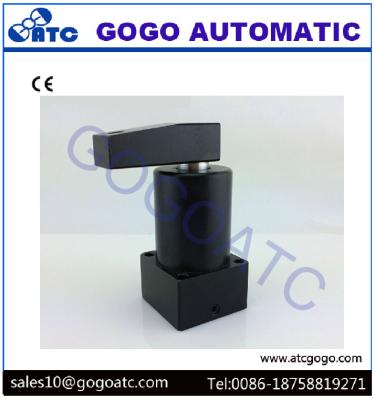 China Pneumatic Swing Rotary Clamp Cylinder With 0 - 60 Deg Working Temp Air Fluid for sale