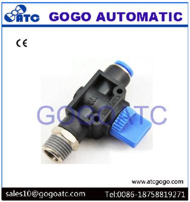 China Stainless Steel Quick Couplers , Pneumatic Hand Valve Switch Port Compressed Air Quick Connect Fittings for sale