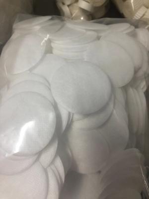 中国 Disposable Anesthesia Respiratory Filter White Cotton CPAP Filters for Superior Air Filtration 販売のため