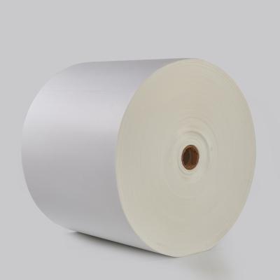 China 280% Corrugated Absorbent HME Filter Paper Roll 180gsm Wood Cotton Push for sale