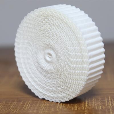 China BFE 99.999% Bacterial Breathing Filter Paper HME Round Electrostatic Cotton for sale