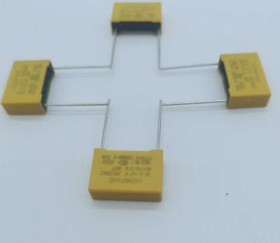 China Os capacitores halogênio-livres da segurança de X2-HF metalizaram a Capacitor-classe X2 104k do filme do polipropileno à venda