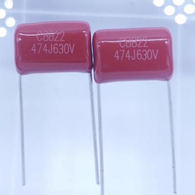 China Power Supply Lighting Special Capacitor MPP 474J / 630V Small Size Good Self Healing for sale