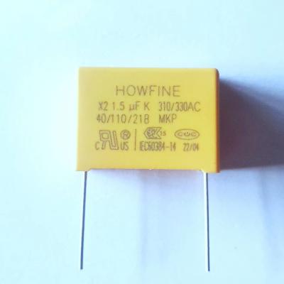 Chine 155K/310V X2 Safety Capacitor  for Industrial Applications à vendre